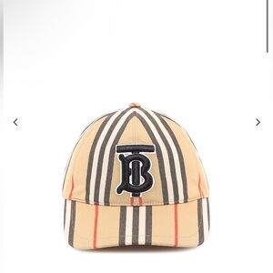 Burberry Monogram Stripped Baseball Hat